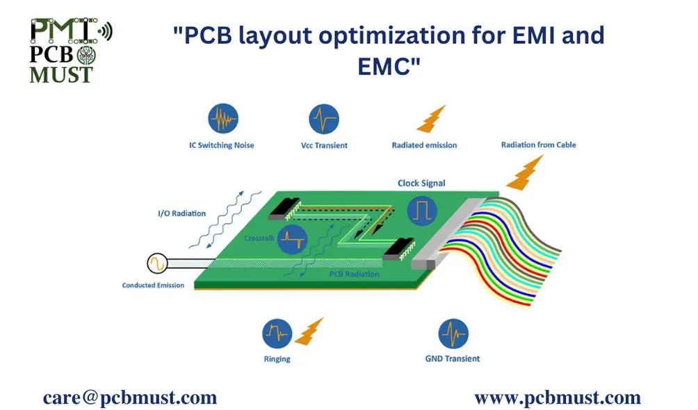 PCB Layout Optimization for EMI and EMC