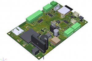 Smart IOT Wireless Door Monitoring Control System with GSM GPS PCB Design✔️IOT Enabled Smart Controller✔️GSM GPS and GPRS Functionality Inbuilt✔️Door Monitoring Application✔️AC TO DC Power Supply✔️Sensors Interface✔️Main Controller Board✔️Onboard Power Supply✔️Programming Interface with USB✔️Switches for User Operation✔️High Dense Placement ✔️2 Layer PCB with signal Integrity and Power Integrity✔️Pluggable Terminal BlocksProtections:✔️Over voltage Protection✔️Over Current Protection✔️Over Temperature protection✔️Reverse Voltage Protection✔️Short Circuit ProtectionStandards Compliant Design ✔️EMI EMC✔️UL✔️IPC footprint Standard