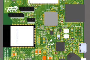 Wifi Hygrometer PCB design