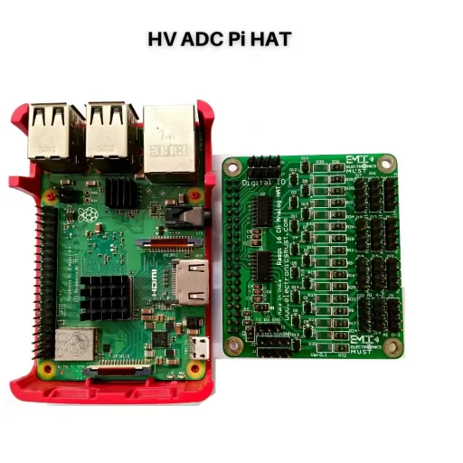 High Voltage ADC Raspberry Pi HAT